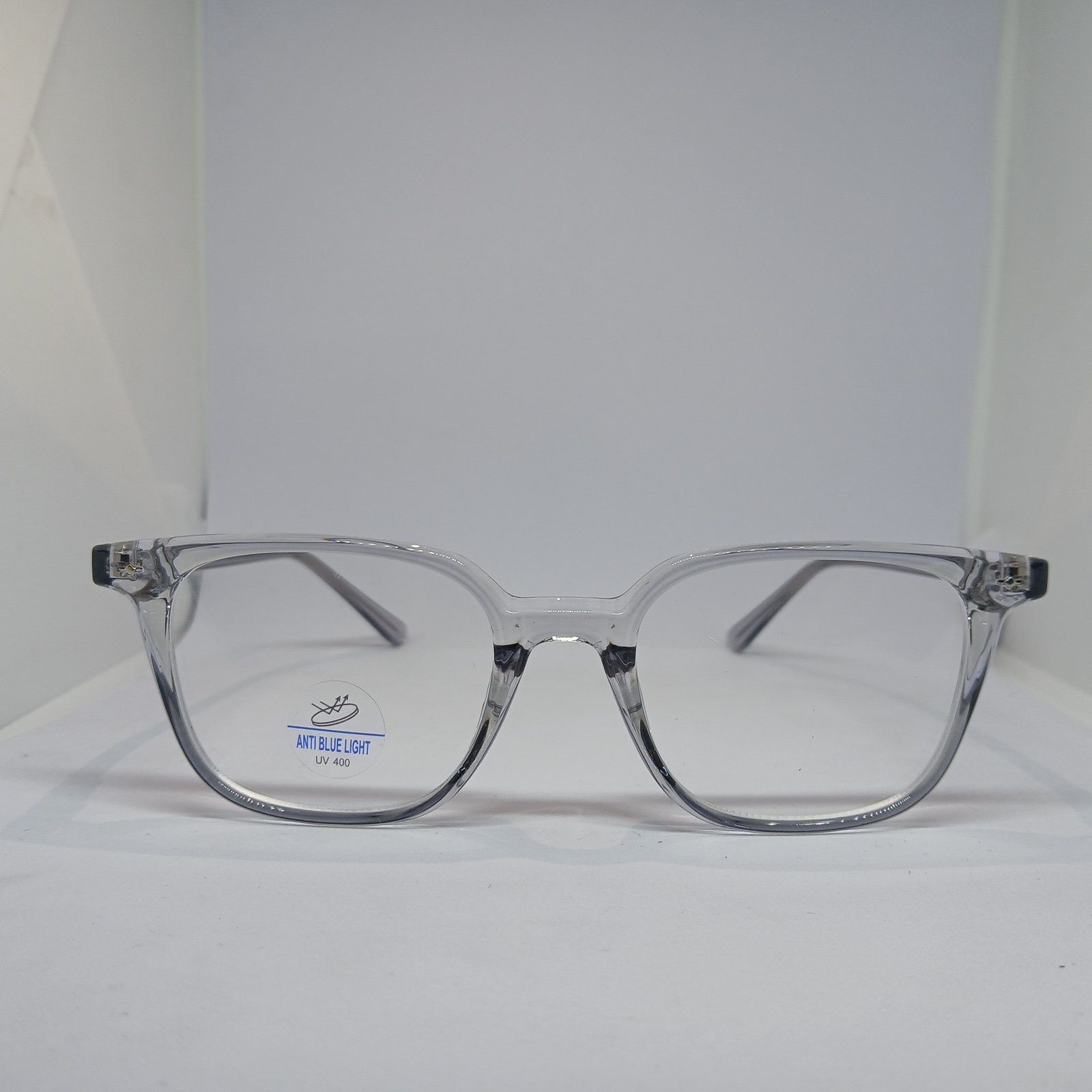 Grey Transparent Blue-cut Frame With Rod