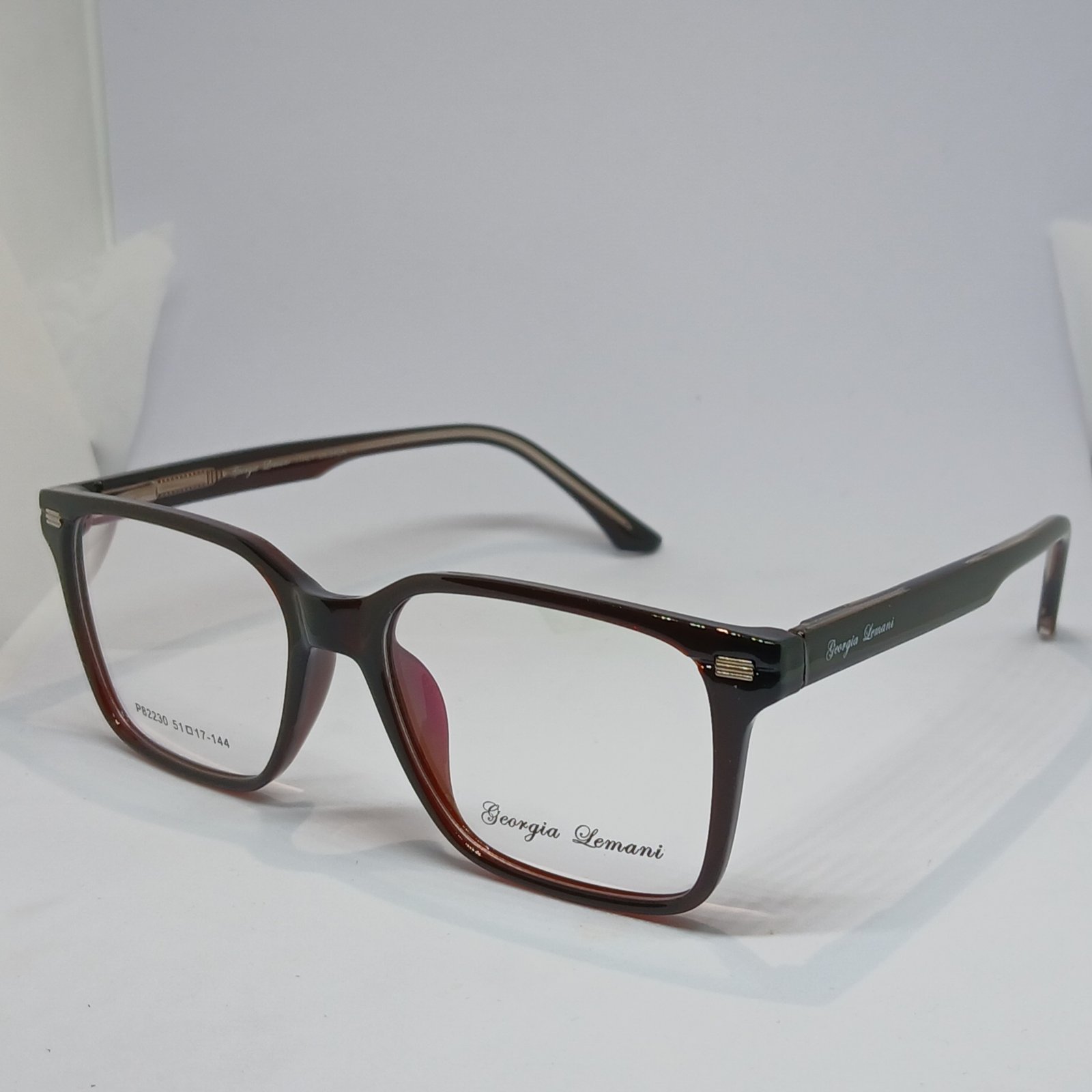 Square Brown Rod Spring Frame (George Lemani) 