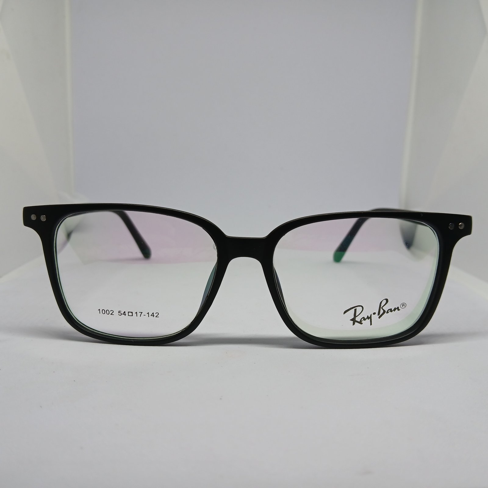 Matt Black Square Rod Frame Unisex